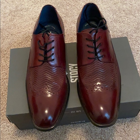 Stacy Adams Other - Burgundy Stacy Adams shoes like new